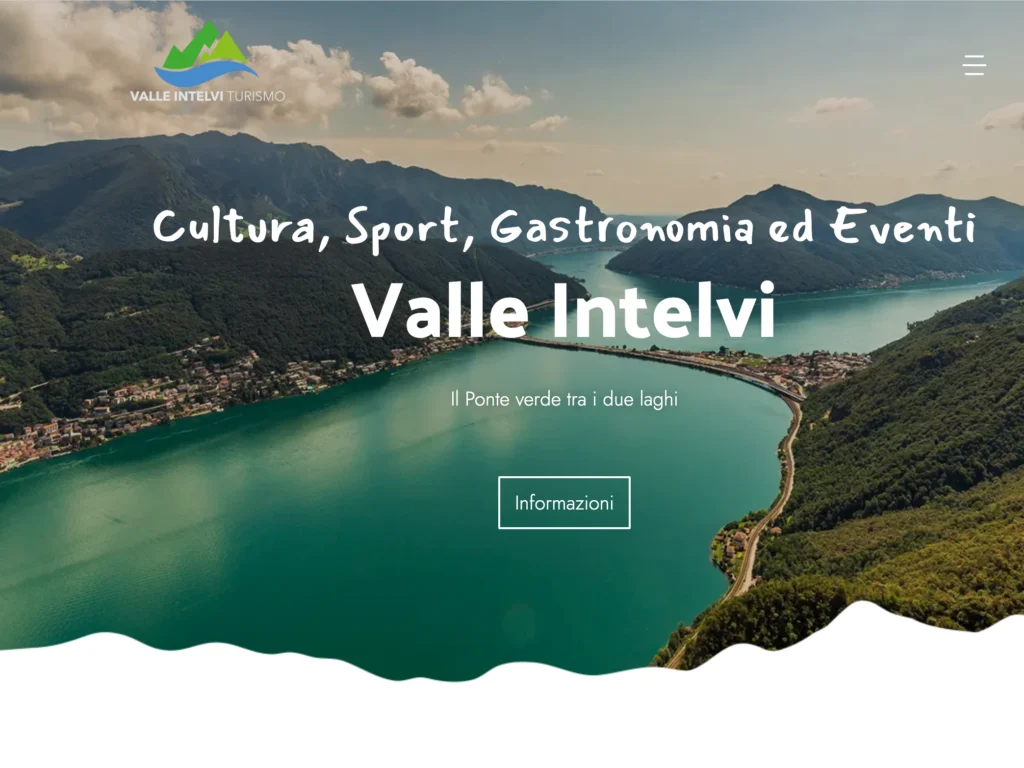 Home page Sito Valle Intelvi Turismo