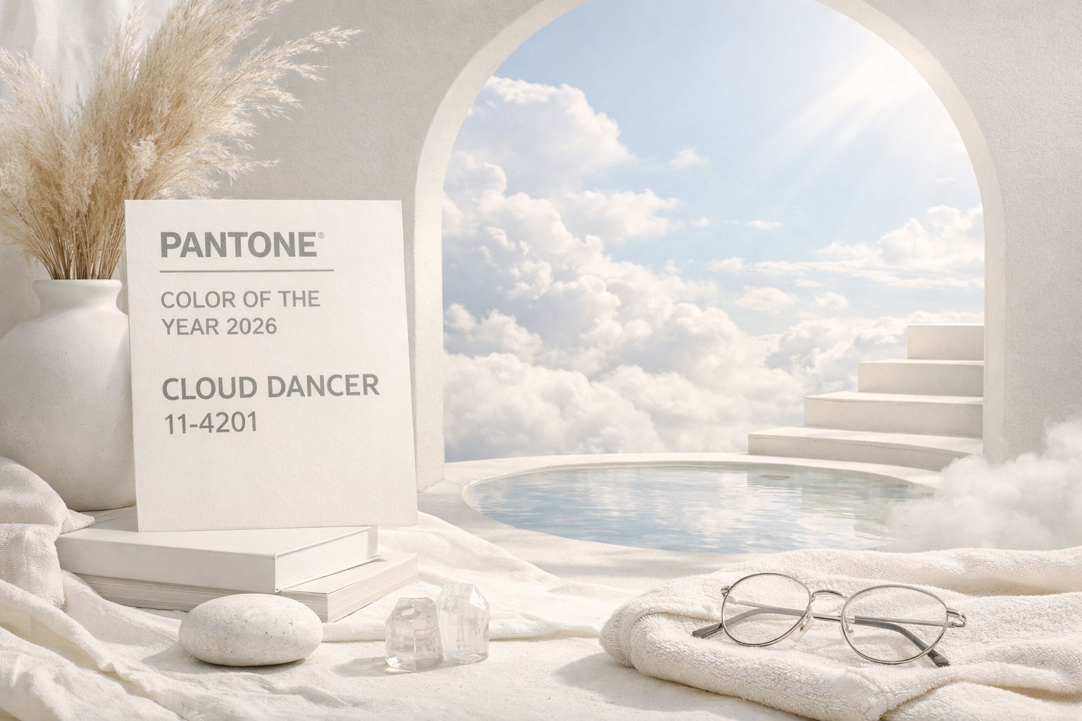 Pantone Cloud Dancer 2026